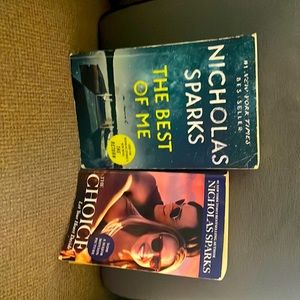 2 Novels by Nicolas Sparks, The New York Times BestSeller List.